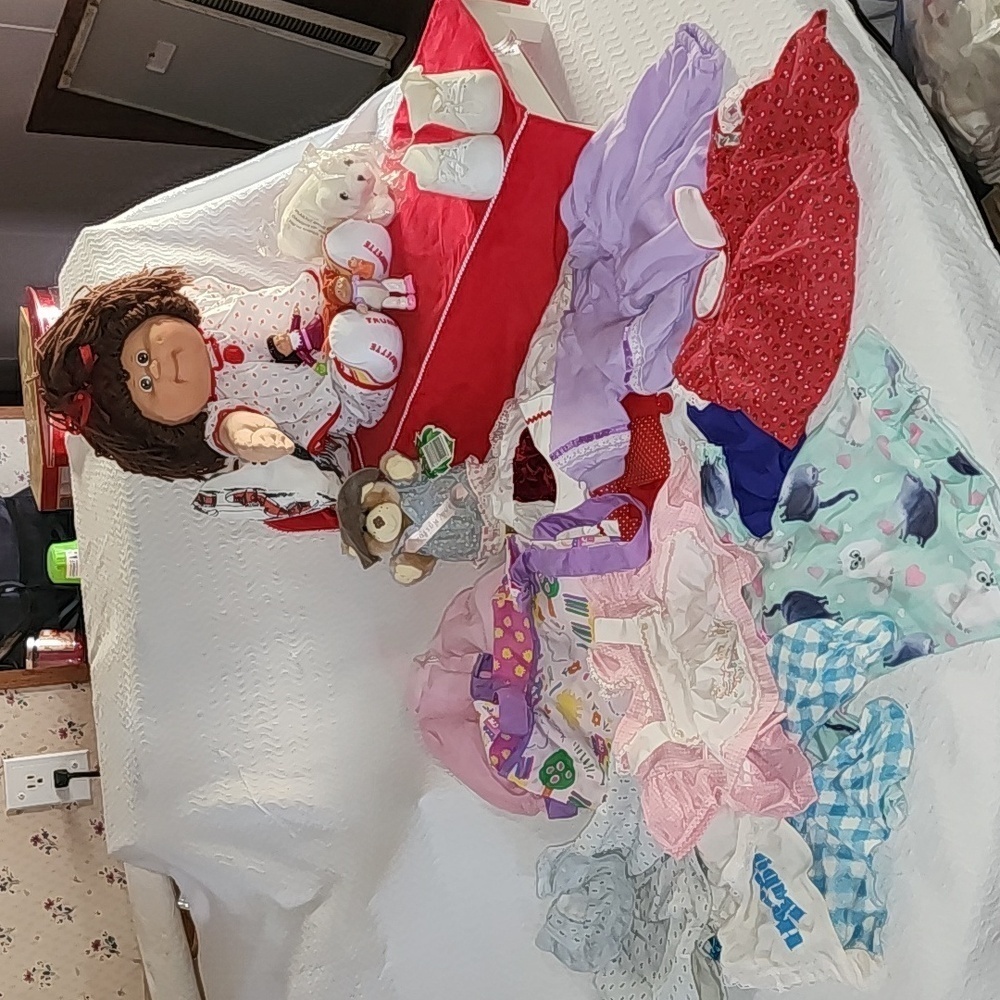 SOLD CHUCK Hm8 Cabbage Patch Doll lot of